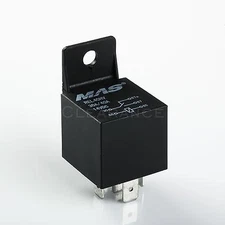MAS POWER RELAY WITH EPOXY 30/40 AMP 12V 5 PRONG RELAY PLASTIC MOUNT