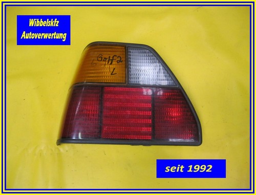 VW Golf 2,                Rücklicht links, Fahrerseite, Rückleuchte, siehe Bild,