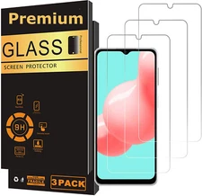 3 Pack Premium Tempered Glass For Samsung Galaxy A33 A12 A32 A02s A03s A42 5G