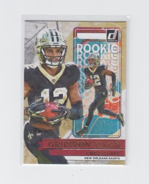 2022 Donruss Gridiron Kings Chris Olave No. RGK-8 Saints