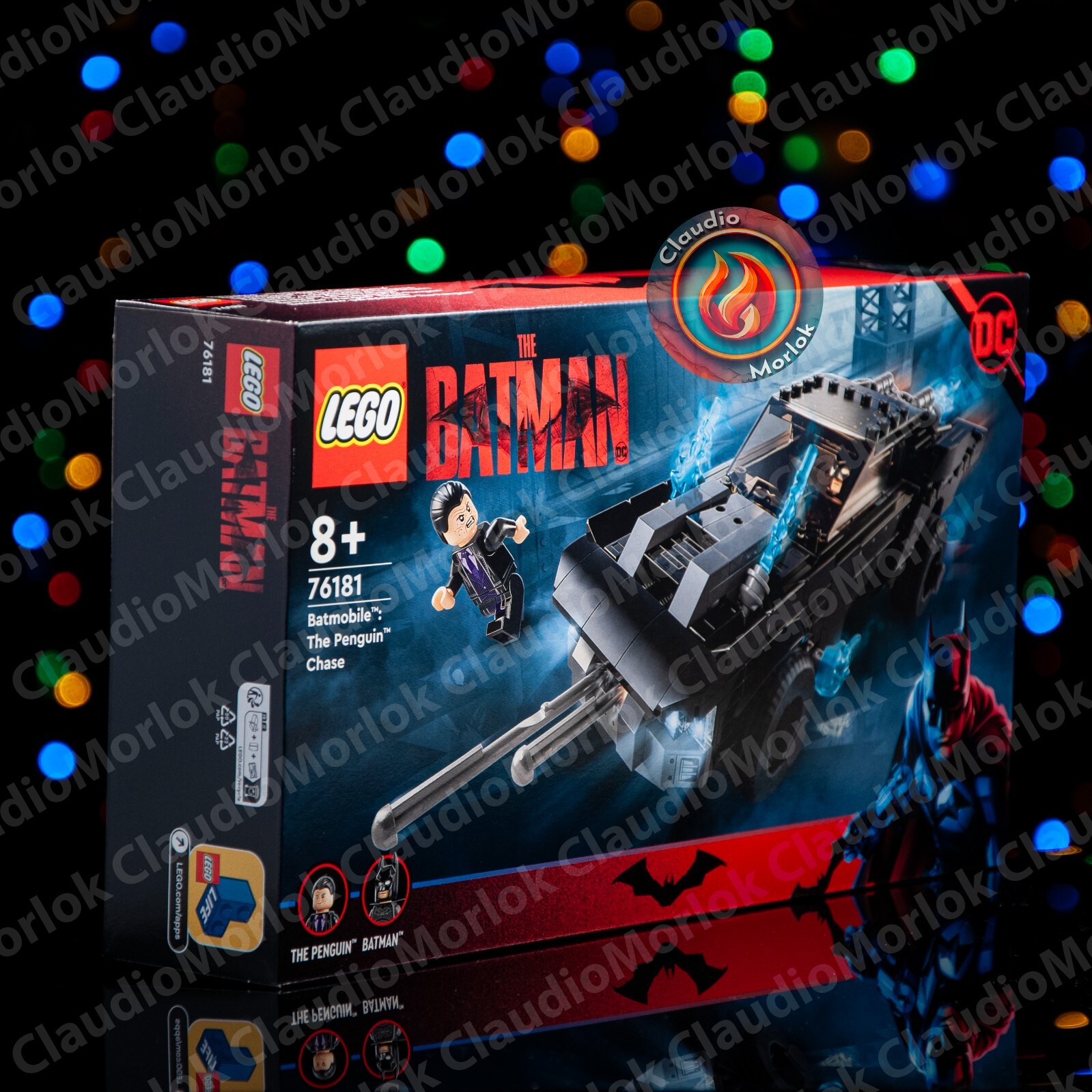 ⭐ LEGO 76181 Batmobile Inseguimento di The Penguin The Batman Dc Comic Pattinson