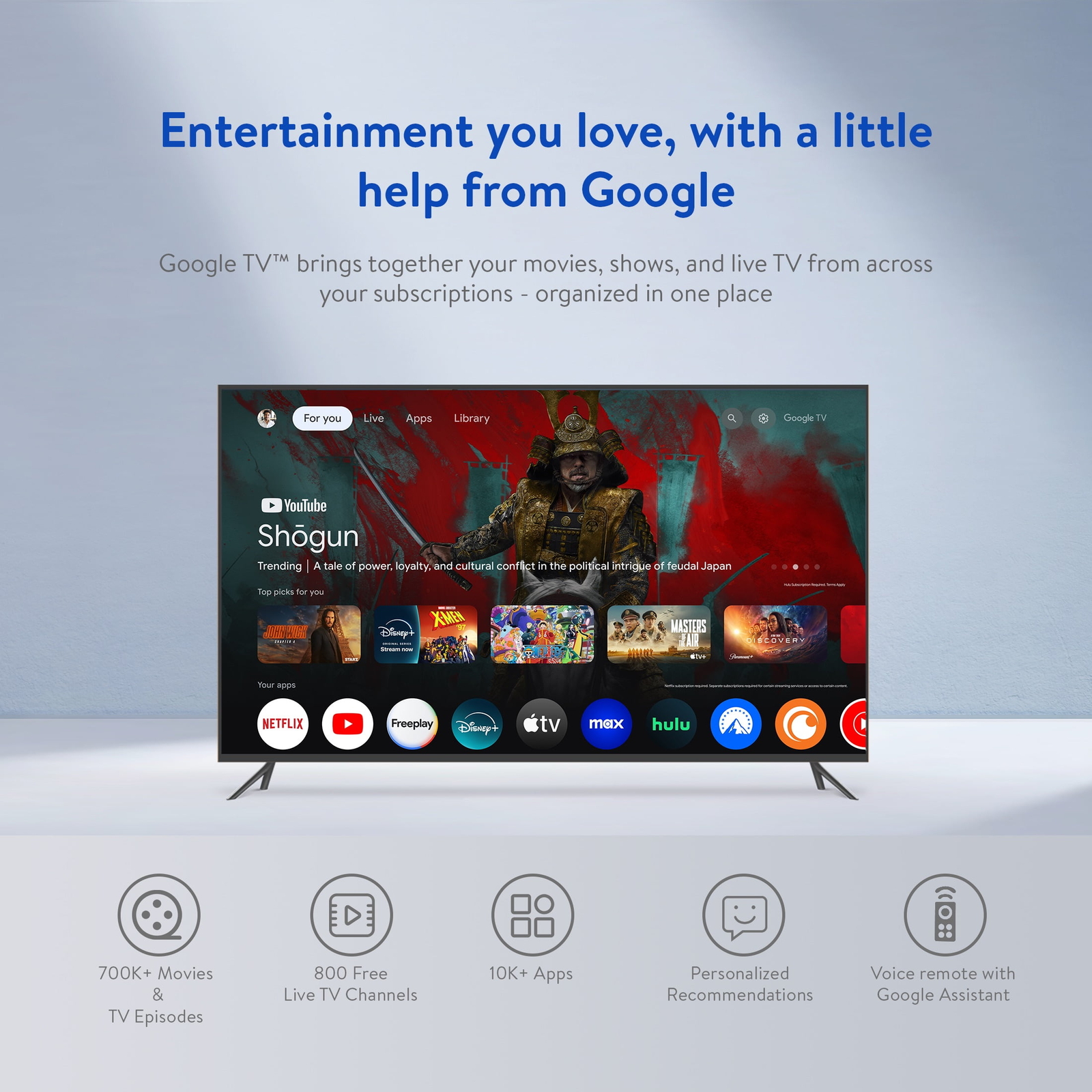 onn TV 4K Plus Streaming Device (New 2025) 4K UHD, Dolby Vision