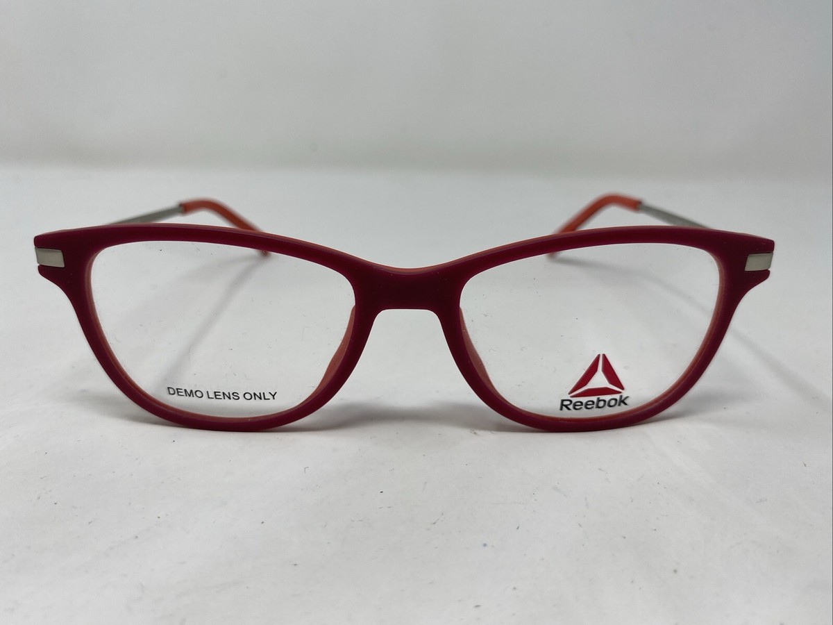 Reebok R9008 BRG 48-16-135 Burgundy/Red Full Rim Eyeglasses Frame