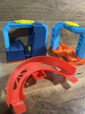 Hot Wheels Track Builder Track System Battery Powered Launcher 90 4 Way