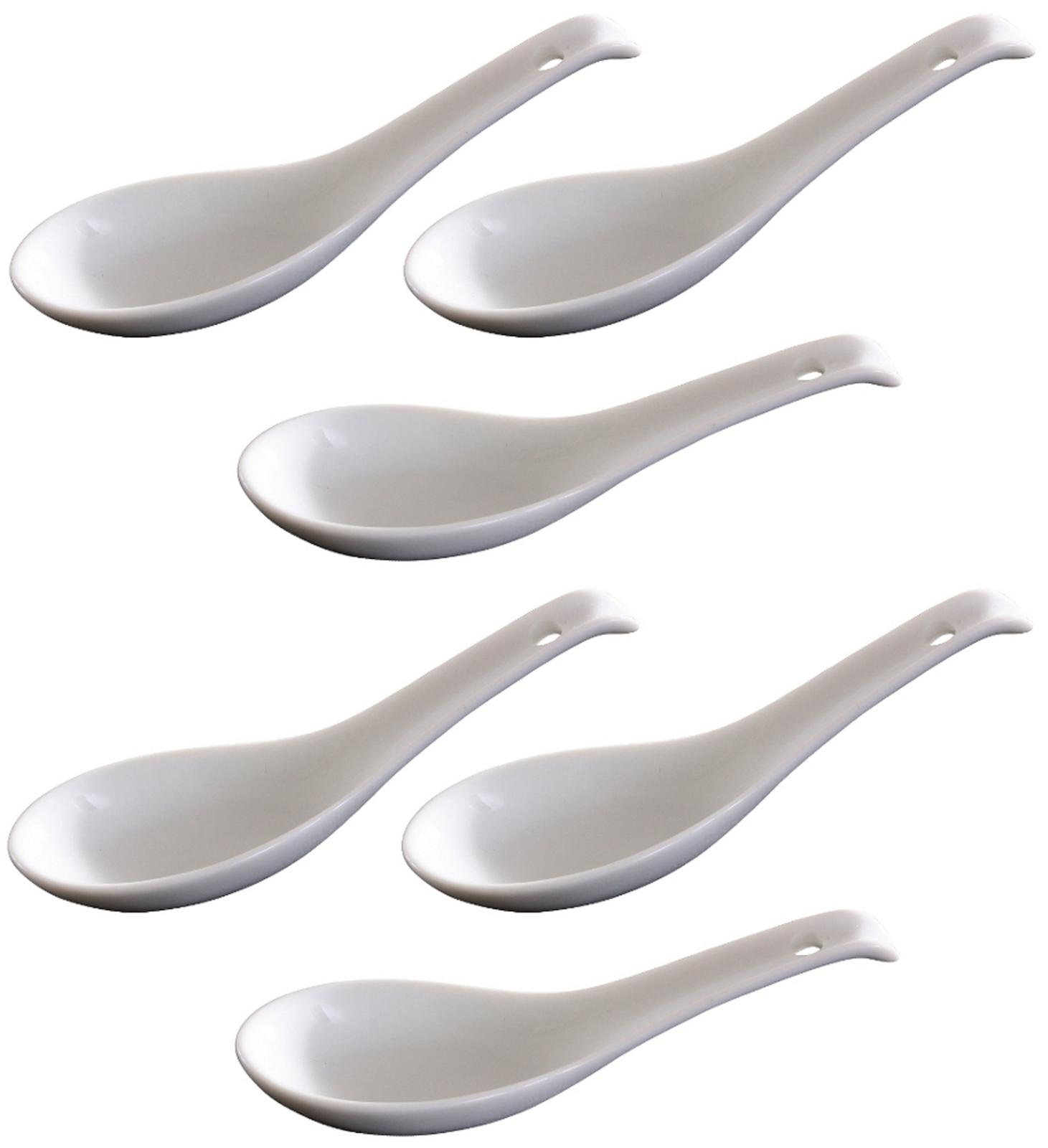 MamboCat 2er Set Antipasti-Löffel Aus Porzellan - 30 Cm Servierlöffel