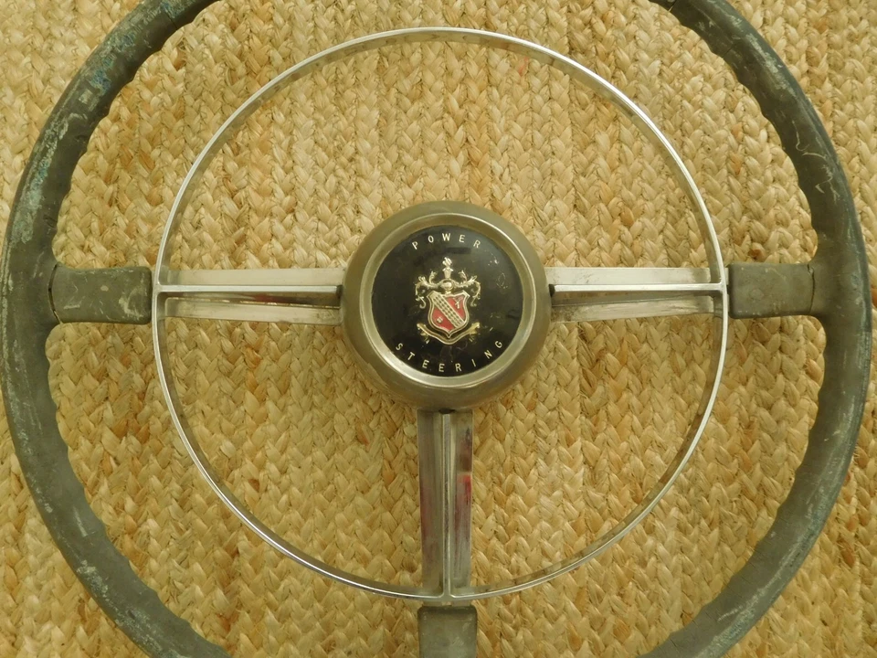 1953 Buick Banjo Steering Wheel Power Steering Super Roadmaster GM Vintage — 第 3/4 张图片