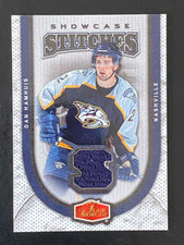 Dan Hamhuis 2006-07 Flair Showcase Stitches #SS-DH Nashville Predators