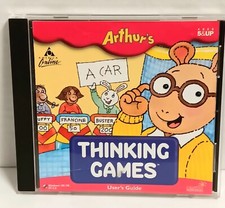 Creative Wonders 1999 Arthur's Thinking Games CD Windows 95/98