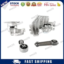 4X Motor Mount Kit Set for 2014-2017 Nissan Rogue 2.5 Engine Auto Transmission