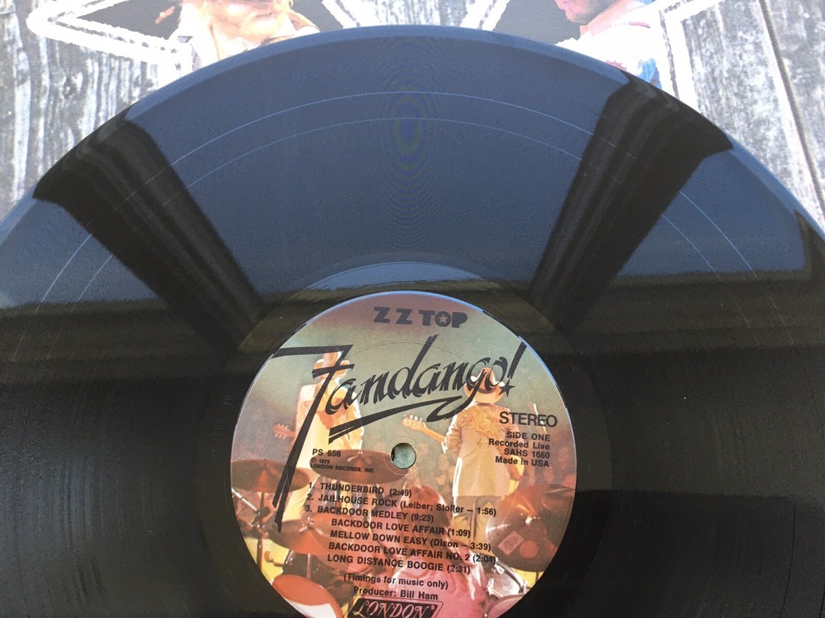 フレアポロOP 1975 ZZ Top 'Fandango' RARE NM- LP PS 656 Vinyl LP Album OG