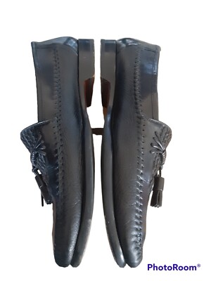 Barcelino Spain Handmade Leather Slip On Tassels Loafers  display picture 1