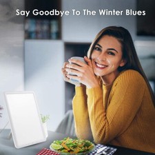 Tageslichtlampe 10000 Lux Lichtdusche,Dimmbarn Lichttherapie,Taotronics TT-CL016