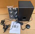 Cyber Acoustics Ca-3602 Desktop Computer Speaker Sound System Subwoofer Control
