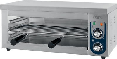 Elektro SALAMANDER Gastro Grill Toast Überbackgerät Edelstahl CNS Gastronomie 