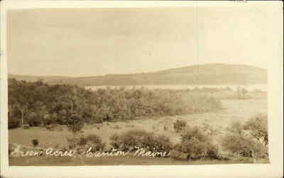 Canton Maine ME Green Acres c1920s-30s RPPC Real Photo Postcard