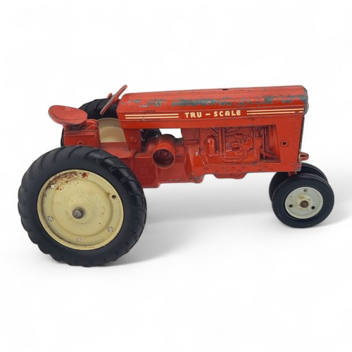 Vintage Tru-Scale 1/16 scale IH n/frontend die-cast tractor red/white - Picture 3 of 9