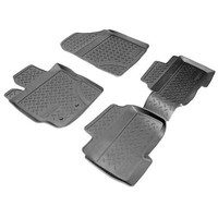3D Gummi FußMatten Passend FüR Toyota Yaris Ii | XP9 | 2005-2011 | Passgenau