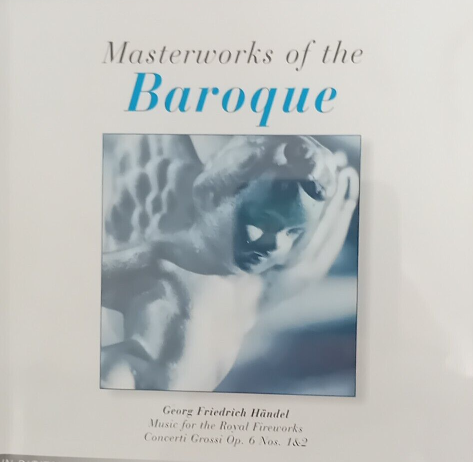 Masters of the Baroque :Handel Music for the Royal Fireworks Music CD Album