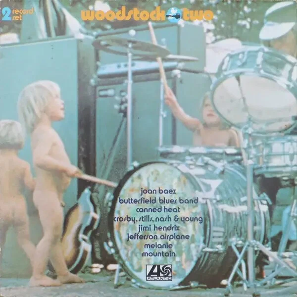 2xLP Woodstock Two Double LP Vinyl Rock 33 U/min NEAR MINT - Photo 1/1