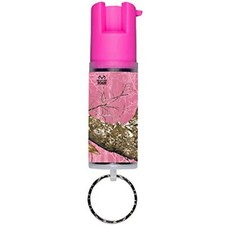 SABRE Red Pepper Spray, Maximum Police Strength OC Spray with UV Dye, 10 ft