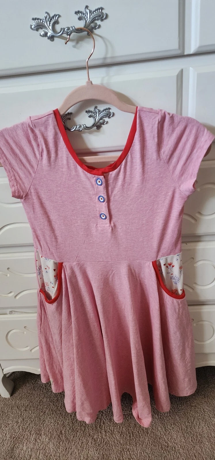 Girls Wildflowers Clothing Size 12 A League Of Her Own Dress Pink Floral