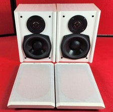 Mb Quart Ql C 50 Sat Satellite Bookshelf Speakers Home Theater W/ Mount