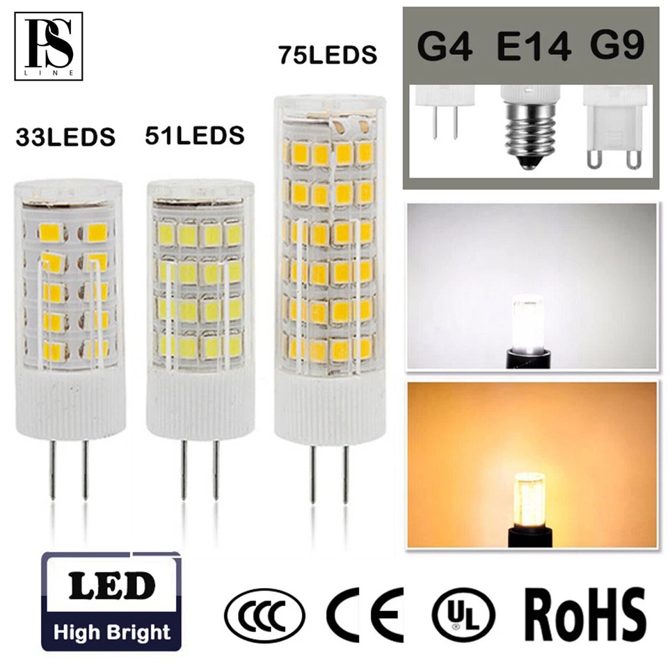 G4 LED BIRNEN 3W,5W,7W 33,51,75 LEDS, SMD2835 HOCHWERTIG - Bild 3 von 4