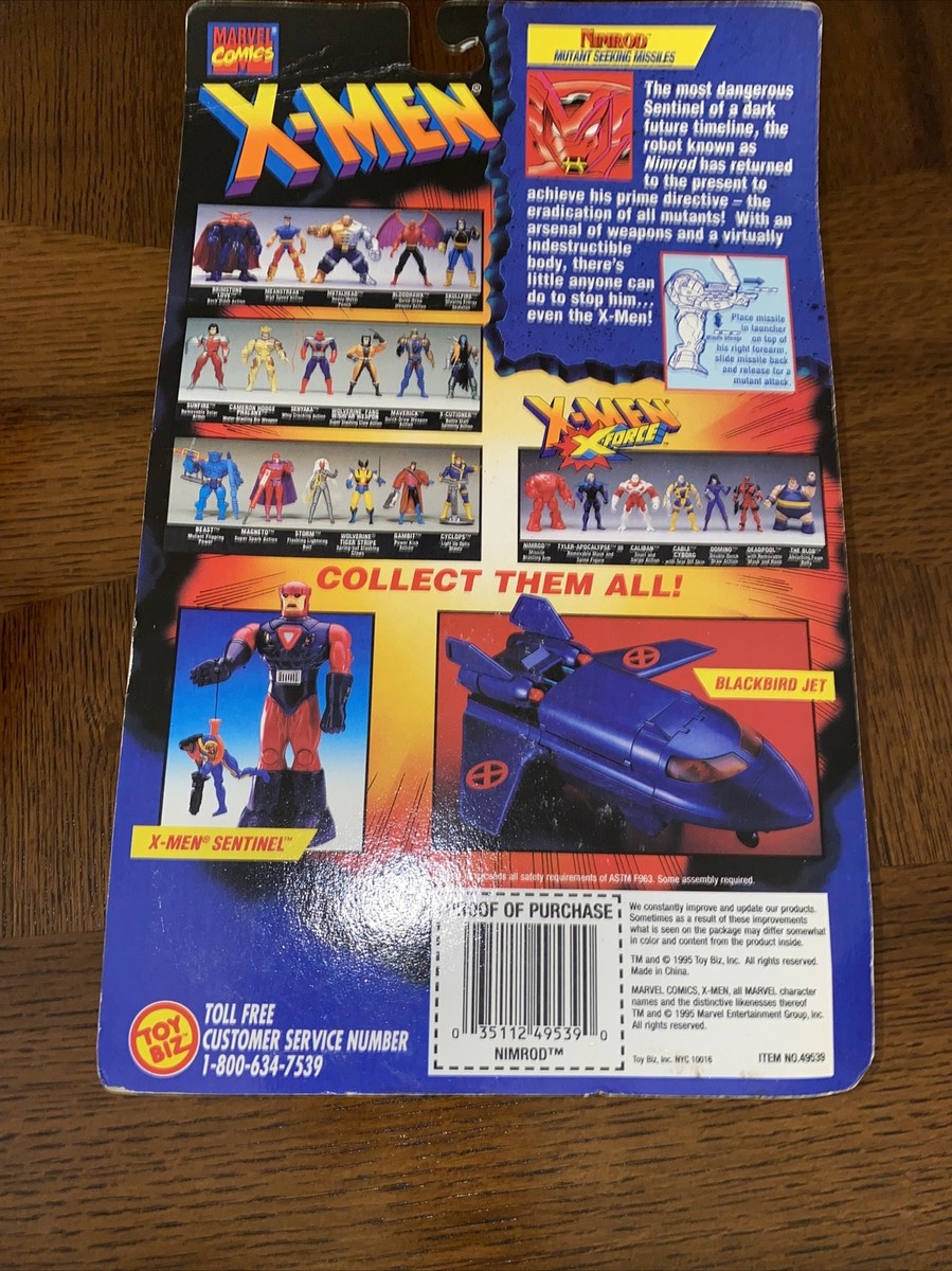 X-Men X-Force: Nimrod - w/ Mutant Seeking Missiles - Marvel ToyBiz