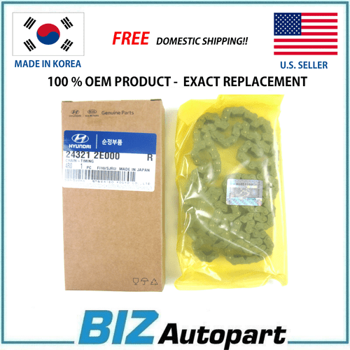 GENUINE TIMING CHAIN FOR 1113 HYUNDAI ELANTRA 1216 KIA FORTE SOUL