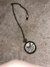 Vintage Majesti bald eagle pocket watch