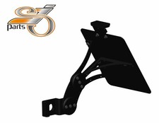 Kennzeichenhalter seitlich, passend für Yamaha XVS 1300 A, Midnight +Beleuchtung
