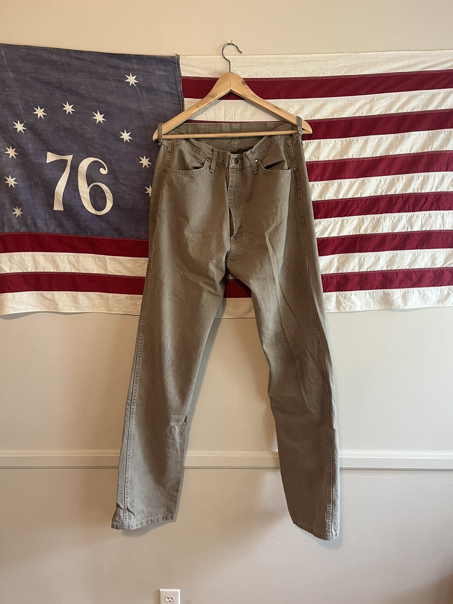Vintage Wrangler Jeans Beige 34x36 | eBay