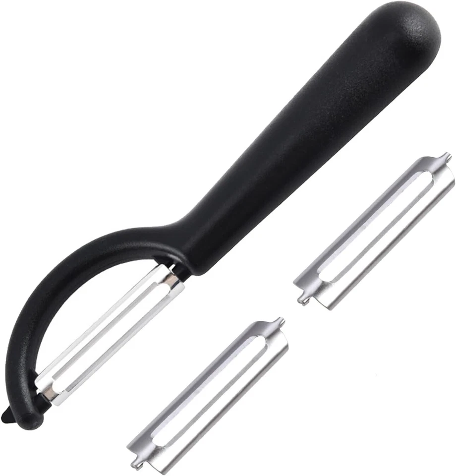 P Schäler Tupper Set Mit 2 Ersatzklingen Sparschäler Für Gemüse Universell Karto - Bild 2 von 4