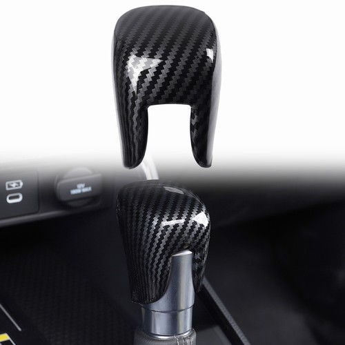 ABS Carbon Fiber Gear Shift Knob Shifter Cover Trim for Honda CRV CRV