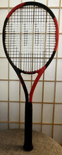 Wilson Fierce BLX Tennis Racquet 4 1/4 Grip Red Black 100sqft Free Shipping