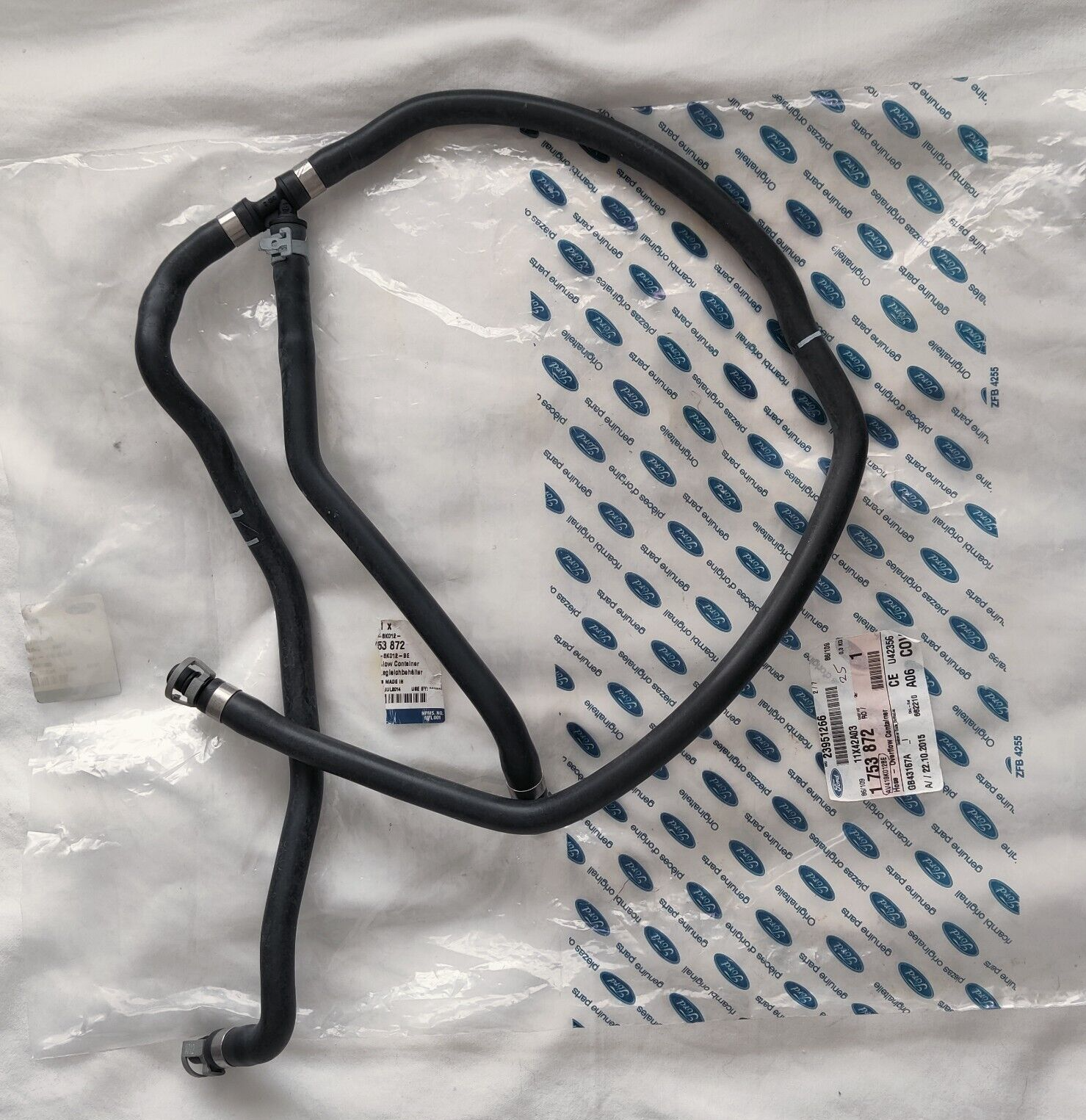 Genuine Ford Cooling System Overflow Hose 1753872 for sale online 