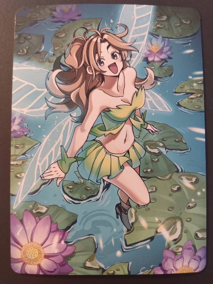 MTG Japanese Faerie Token FOIL Kamigawa Destroy All Of Humanity Hareruya Card - Image 2 of 4