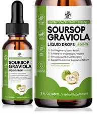iMATCHME Soursop Graviola Liquid Drop for Cell Support & Regeneration Immune ...