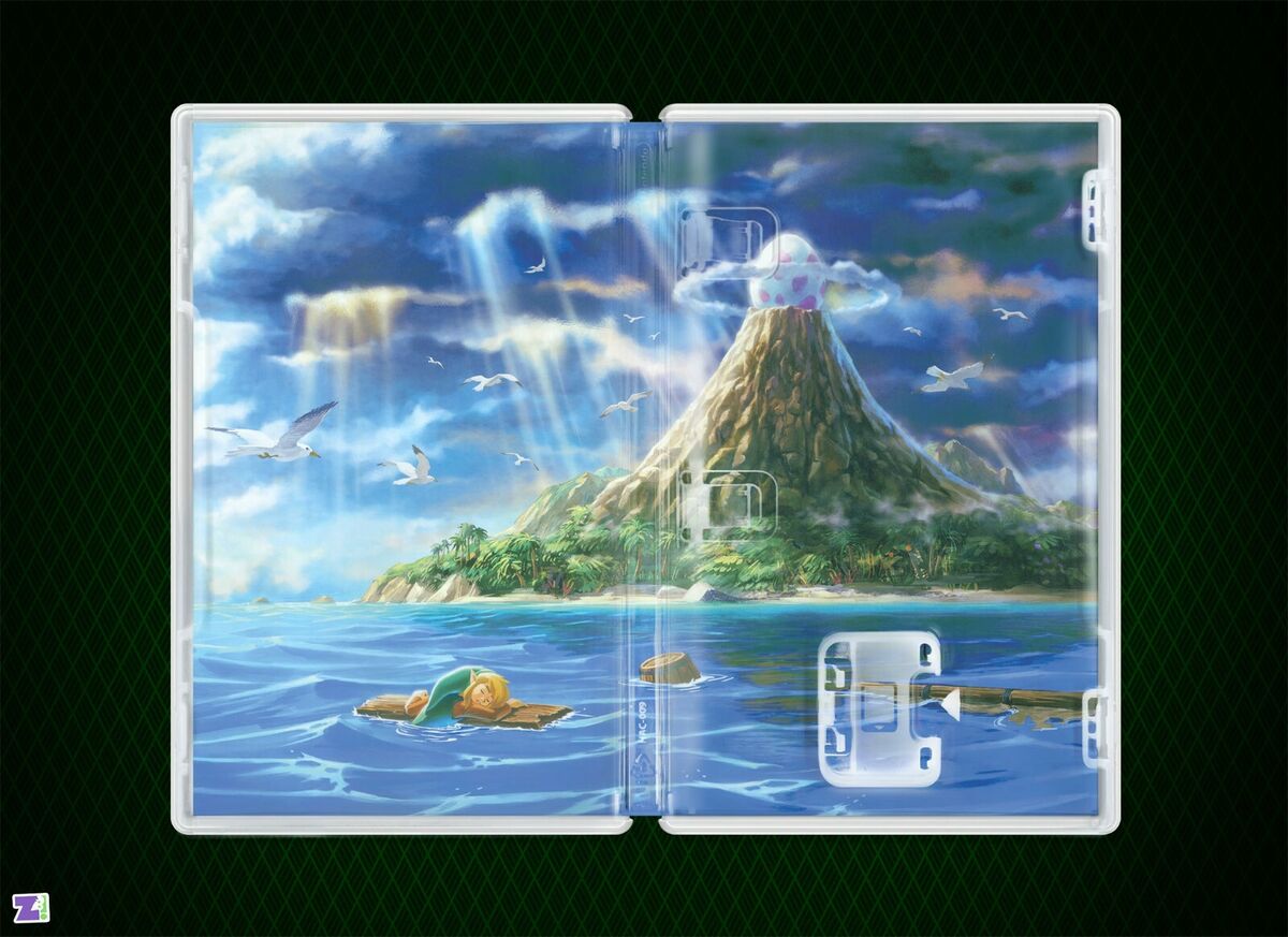 The Legend of Zelda Links Awakening Cover Art: Insert / Case for