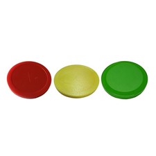 Gold Standard Games Tournament Pro Air Hockey Kit - 1 Red, 1 Yellow, 1 Quiet