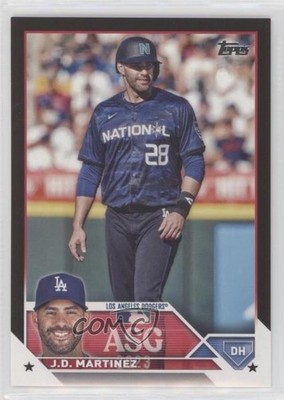 2023 Topps Update 2023 All-Star Game Black 7/299 JD Martinez #ASG-33 11ym
