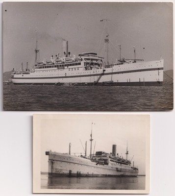 Empire Halladale Truppenschiff Fotos britischer Händler Passagierschiff Transport
