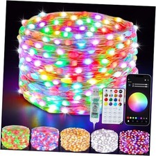 Smart Fairy Lights 33Ft 100 LED Twinkle String Lights with Remote  APP 33 Ft