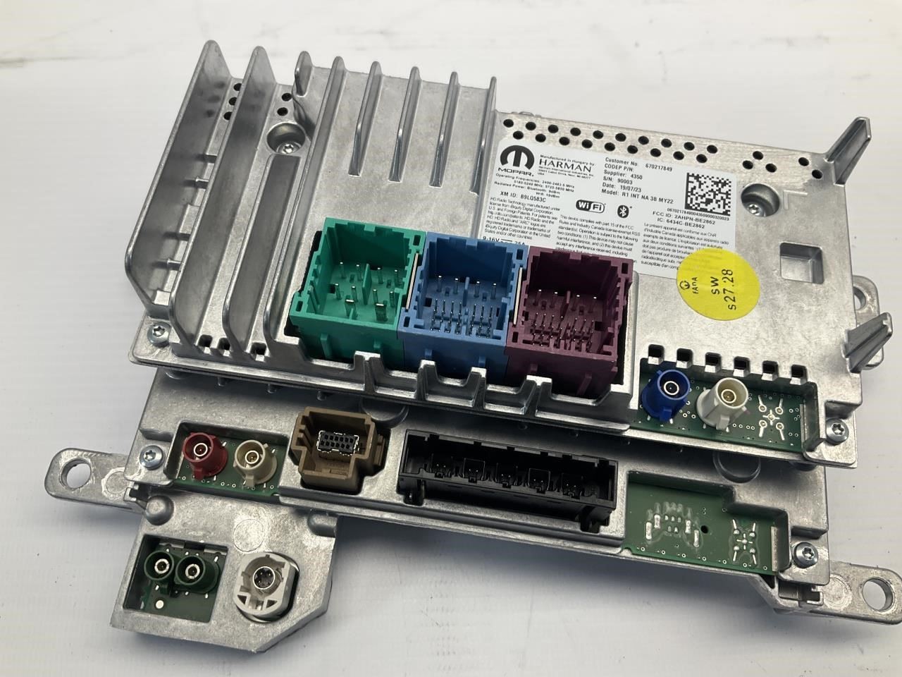 23-24 Maserati Grecale Radio Receiver Computer Control Module T