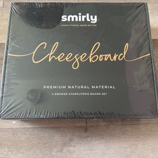 Smirly 4 Drawer Charcuterie Board Set NIB Cheeseboard Set