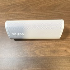 Sonos Roam Portable Smart Speaker White Bluetooth Wi-Fi Voice Control