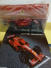 Ferrari F2007 Kimi Raikkonen 2007 1:24 IN ORIGINAL BOX CASE THE GREATS