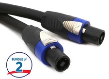 Pro Co S114NN 4-conductor speakON to speakON Speaker Cable - 50 foot 2-pack 