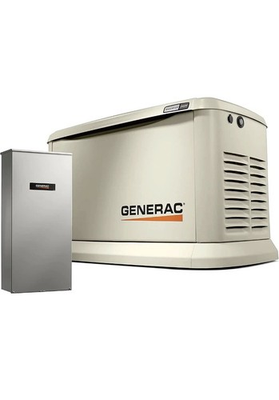 #ad Generac Guardian 26kW Standby Generator w 200 amp Transfer Switch 7291 $3123.00