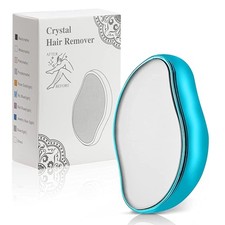 Crystal Hair Remover Tool for Men  Women  Painless, Reusable, Portable
